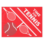 Lawn Tennis-spelers Tafelkleed (Voorkant (Horizontaal))