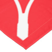 Lawn Tennis-spelers Tafelkleed (Gekanteld)