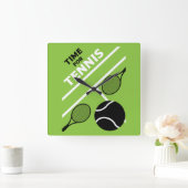 Lawn Tennis-spelers Vierkante Klok (Huis)