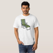 Lawn Voorzitter Chaise Lounge T-shirt (Voorkant volledig)