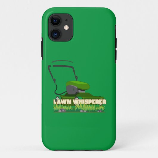 LAWN WHISPERER grappig cadeau voor tuinieren Case-Mate iPhone Case (Achterkant)