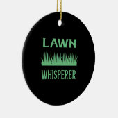 Lawn Whisperer Keramisch Ornament (Rechts)