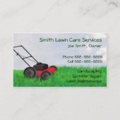 Lawn Yard Maintenance Services Visitekaartje (Voorkant)