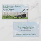 Lawn Yard Maintenance Services Visitekaartje (Voorkant / Achterkant)