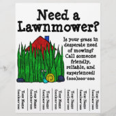 Lawnmower Flyer (Voorkant)