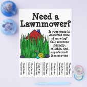 Lawnmower Flyer (Enkel)