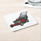 Lawnmower Kartonnen Onderzetters (Schuin)