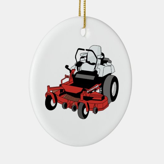 Lawnmower Keramisch Ornament (Rechts)