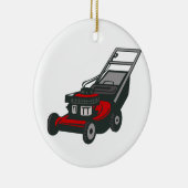 Lawnmower Keramisch Ornament (Rechts)