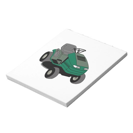 Lawnmower Notitieblok (Linkerzijde)