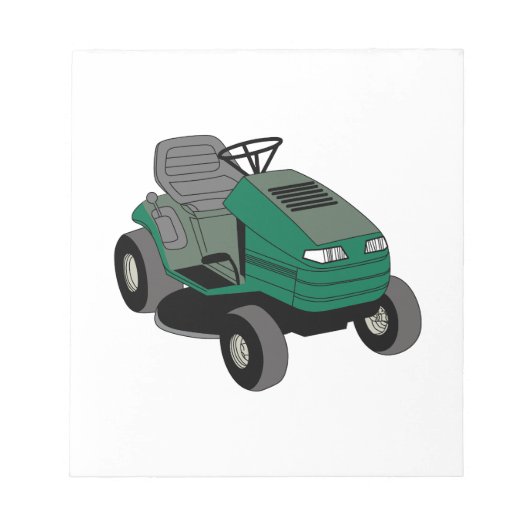 Lawnmower Notitieblok (Voorkant)