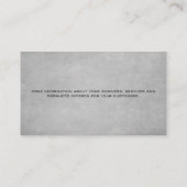 Lawnmower | Snijgras Visitekaartje (Achterkant)