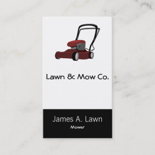 Lawnmower Visitekaartje