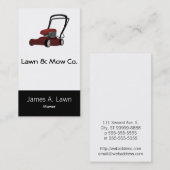 Lawnmower Visitekaartje (Voorkant / Achterkant)