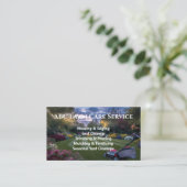 Lawnpro Premium Service Visitekaartje (Staand voorkant)