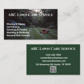 Lawnpro Premium Service Visitekaartje (Voorkant / Achterkant)