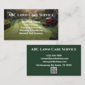 Lawnpro Premium Service Visitekaartje (Voorkant / Achterkant)