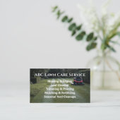 Lawnpro Premium Service Visitekaartje (Staand voorkant)