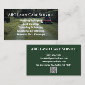 Lawnpro Premium Service Visitekaartje (Voorkant / Achterkant)
