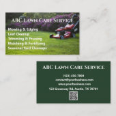 Lawnpro Premium Service Visitekaartje (Voorkant / Achterkant)