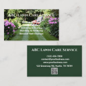 Lawnpro Premium Service Visitekaartje (Voorkant / Achterkant)