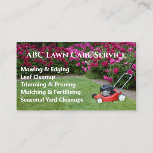Lawnpro Premium Service Visitekaartje