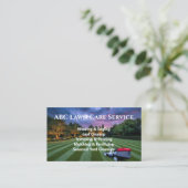 Lawnpro Premium Service Visitekaartje (Staand voorkant)