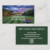 Lawnpro Premium Service Visitekaartje (Voorkant / Achterkant)