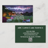 Lawnpro Premium Service Visitekaartje (Voorkant / Achterkant)