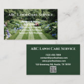 Lawnpro Premium Service Visitekaartje (Voorkant / Achterkant)