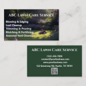 Lawnpro Premium Service Visitekaartje (Voorkant / Achterkant)
