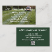 Lawnpro Premium Service Visitekaartje (Voorkant / Achterkant)