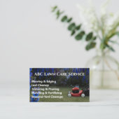 Lawnpro Premium Service Visitekaartje (Staand voorkant)
