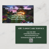 Lawnpro Premium Service Visitekaartje (Voorkant / Achterkant)