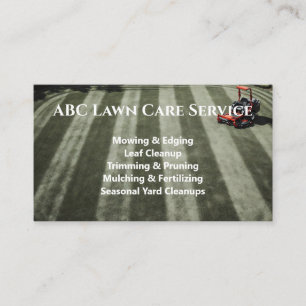 Lawnpro Premium Service Visitekaartje