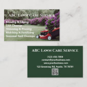 Lawnpro Premium Service Visitekaartje (Voorkant / Achterkant)