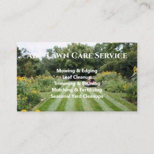 Lawnpro Premium Service Visitekaartje