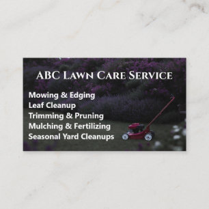 Lawnpro Premium Service Visitekaartje