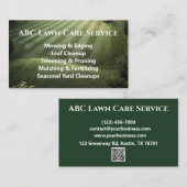 Lawnpro Premium Service Visitekaartje (Voorkant / Achterkant)