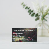 Lawnpro Premium Service Visitekaartje (Staand voorkant)