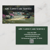Lawnpro Premium Service Visitekaartje (Voorkant / Achterkant)