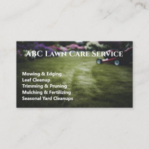Lawnpro Premium Service Visitekaartje