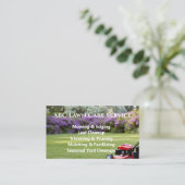 Lawnpro Premium Service Visitekaartje (Staand voorkant)