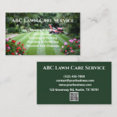 Lawnpro Premium Service Visitekaartje (Voorkant / Achterkant)