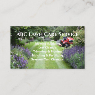 Lawnpro Premium Service Visitekaartje