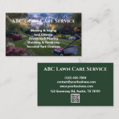 Lawnpro Premium Service Visitekaartje (Voorkant / Achterkant)