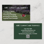 Lawnpro Premium Service Visitekaartje (Voorkant / Achterkant)