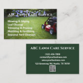 Lawnpro Premium Service Visitekaartje (Voorkant / Achterkant)
