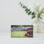 Lawnpro Premium Service Visitekaartje (Staand voorkant)