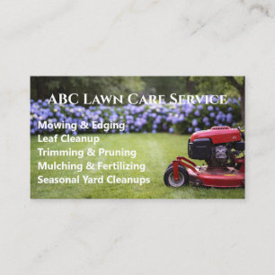 Lawnpro Premium Service Visitekaartje
